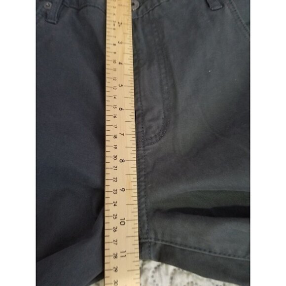 7 Diamonds Mens Clifton Pants Slim Straight Dark Green 36 X 30 - Picture 7 of 8